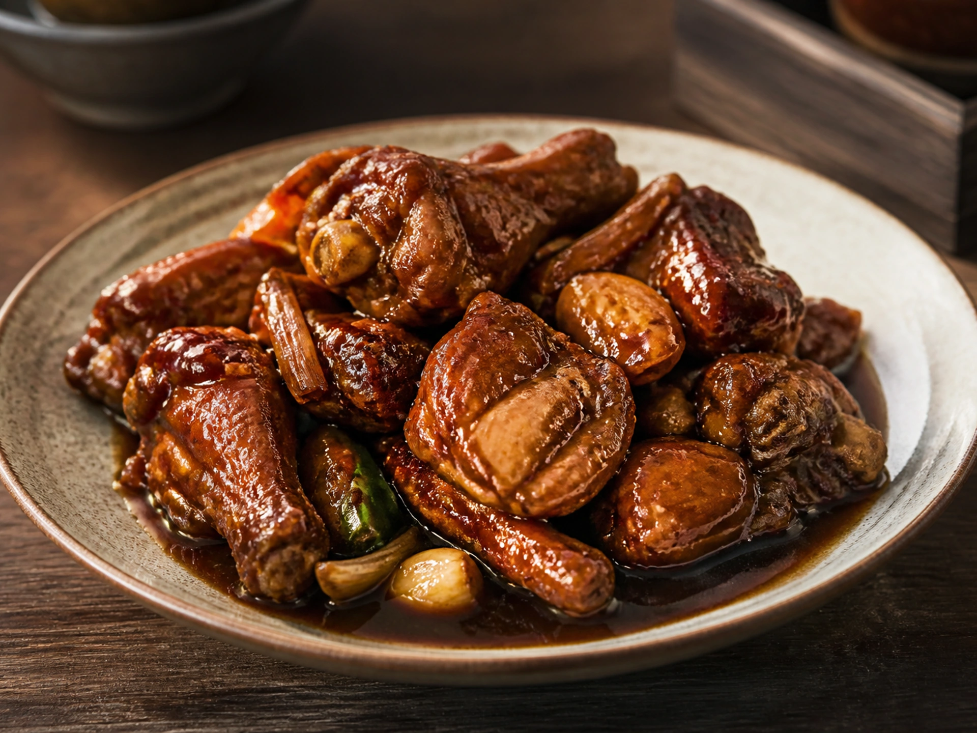 Braised chicken in Baoding