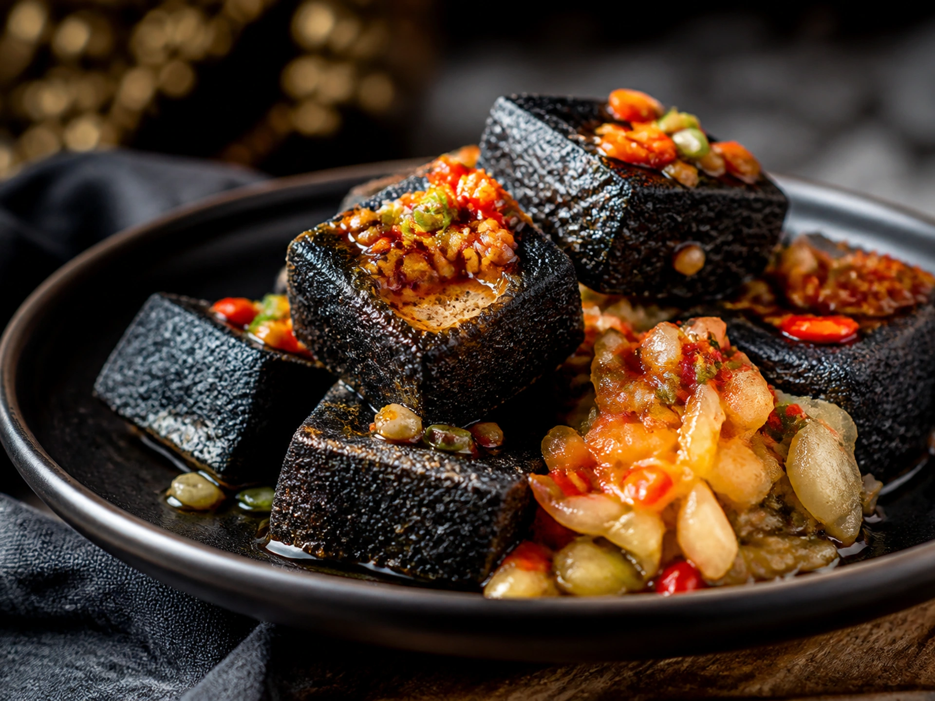 Changsha stinky tofu in Changsha