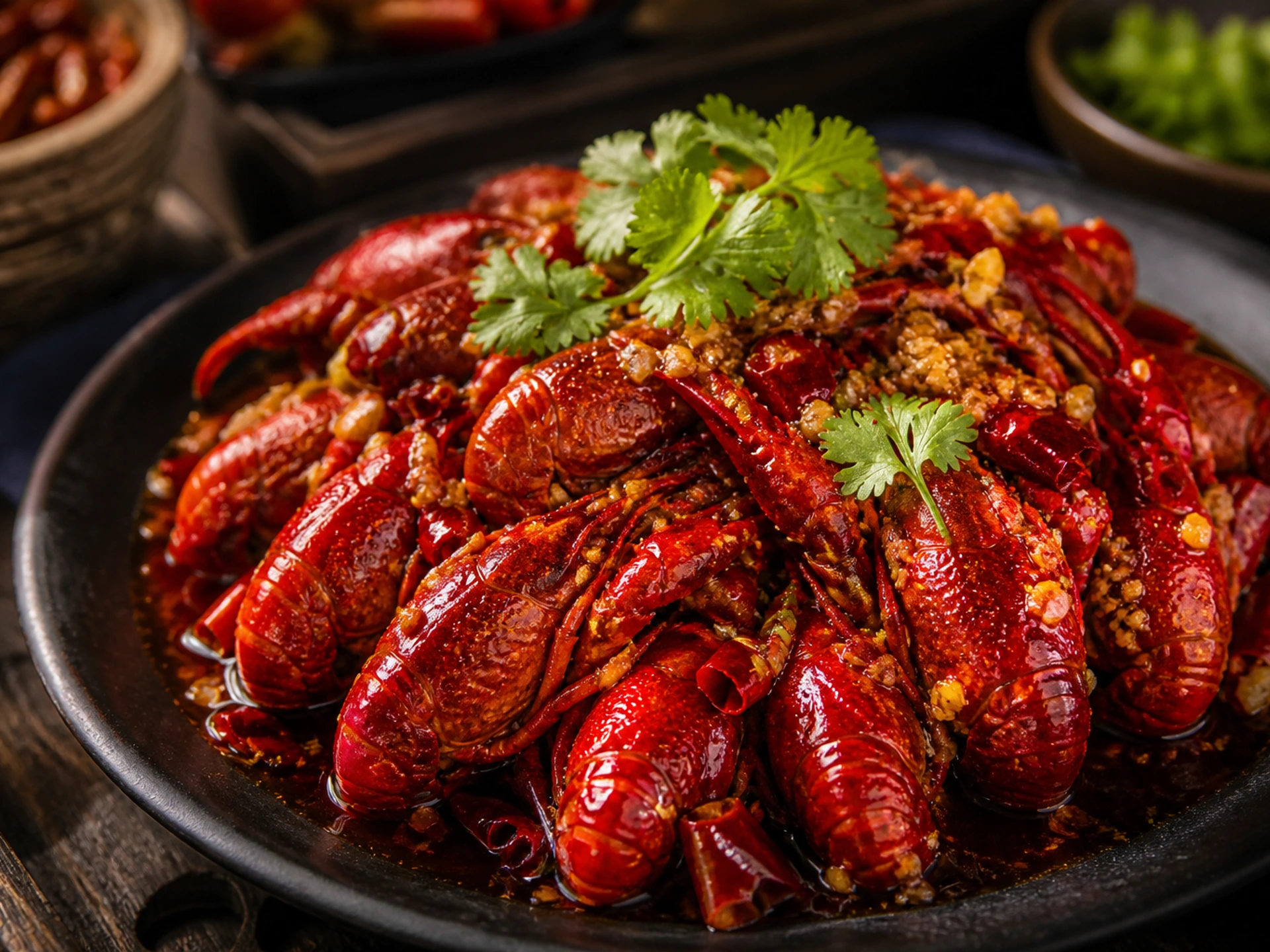 Spicy crayfish in Changsha
