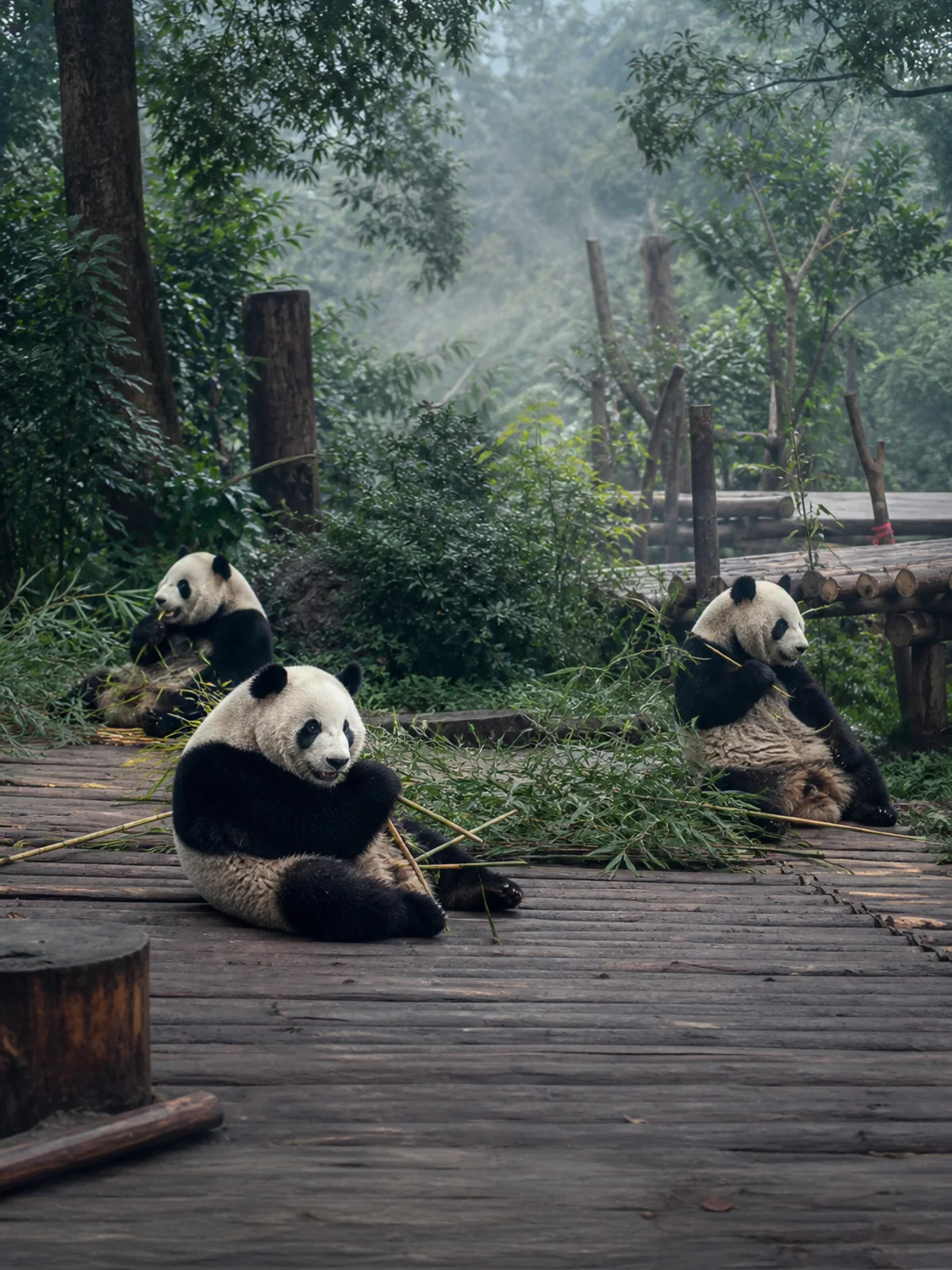 Chengdu Panda Base in Chengdu