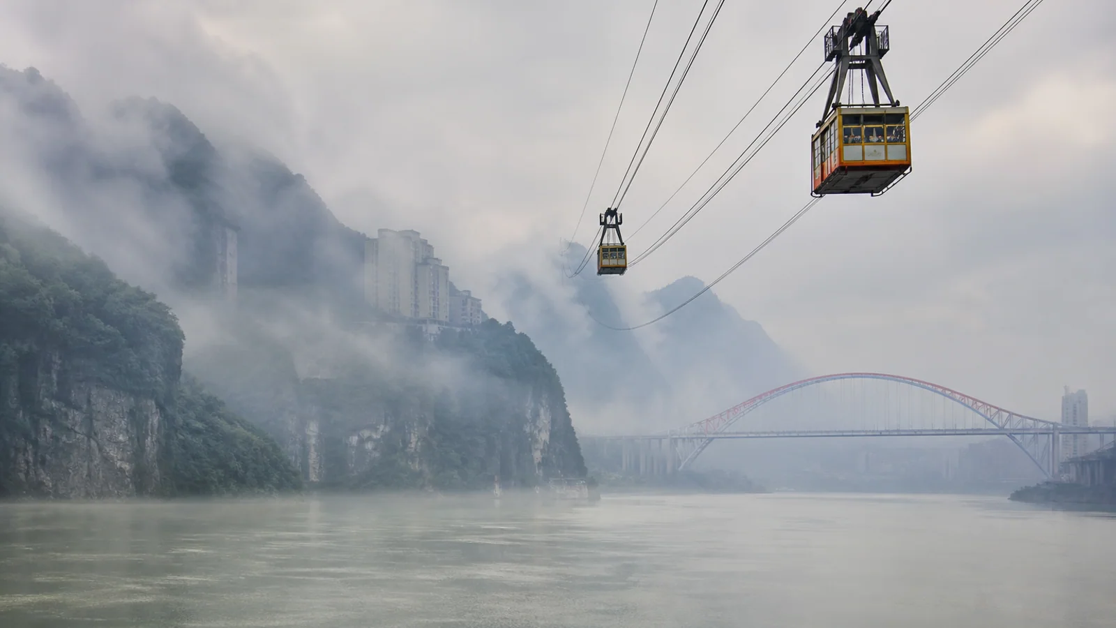 Yangtze River Cableway in Chongqing