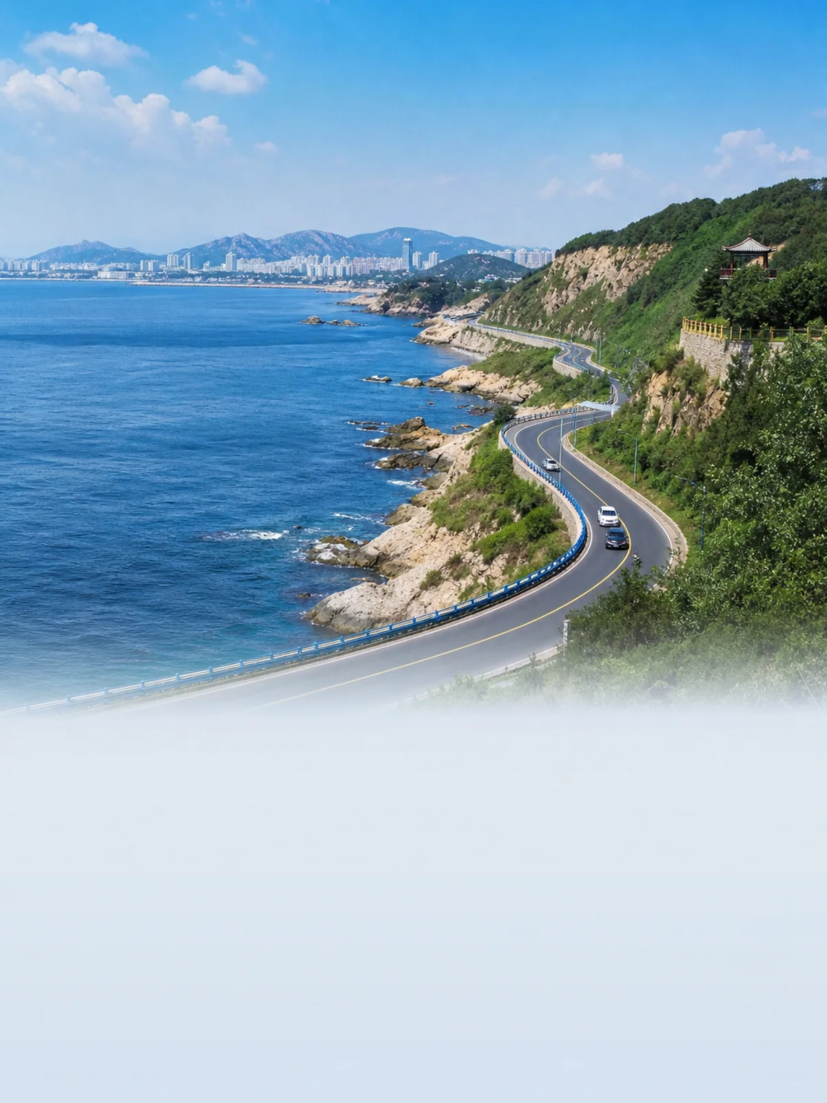 Binhai Road in Dalian