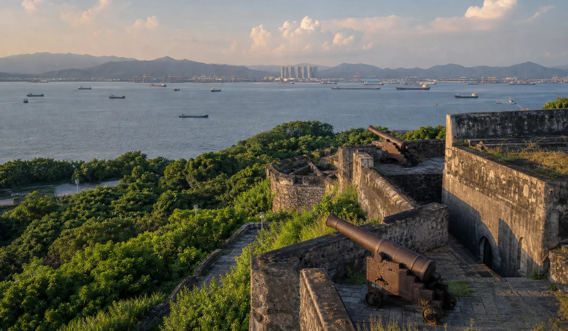 Humen Forts in Dongguan
