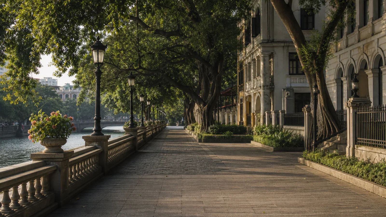 Shamian Island in Guangzhou