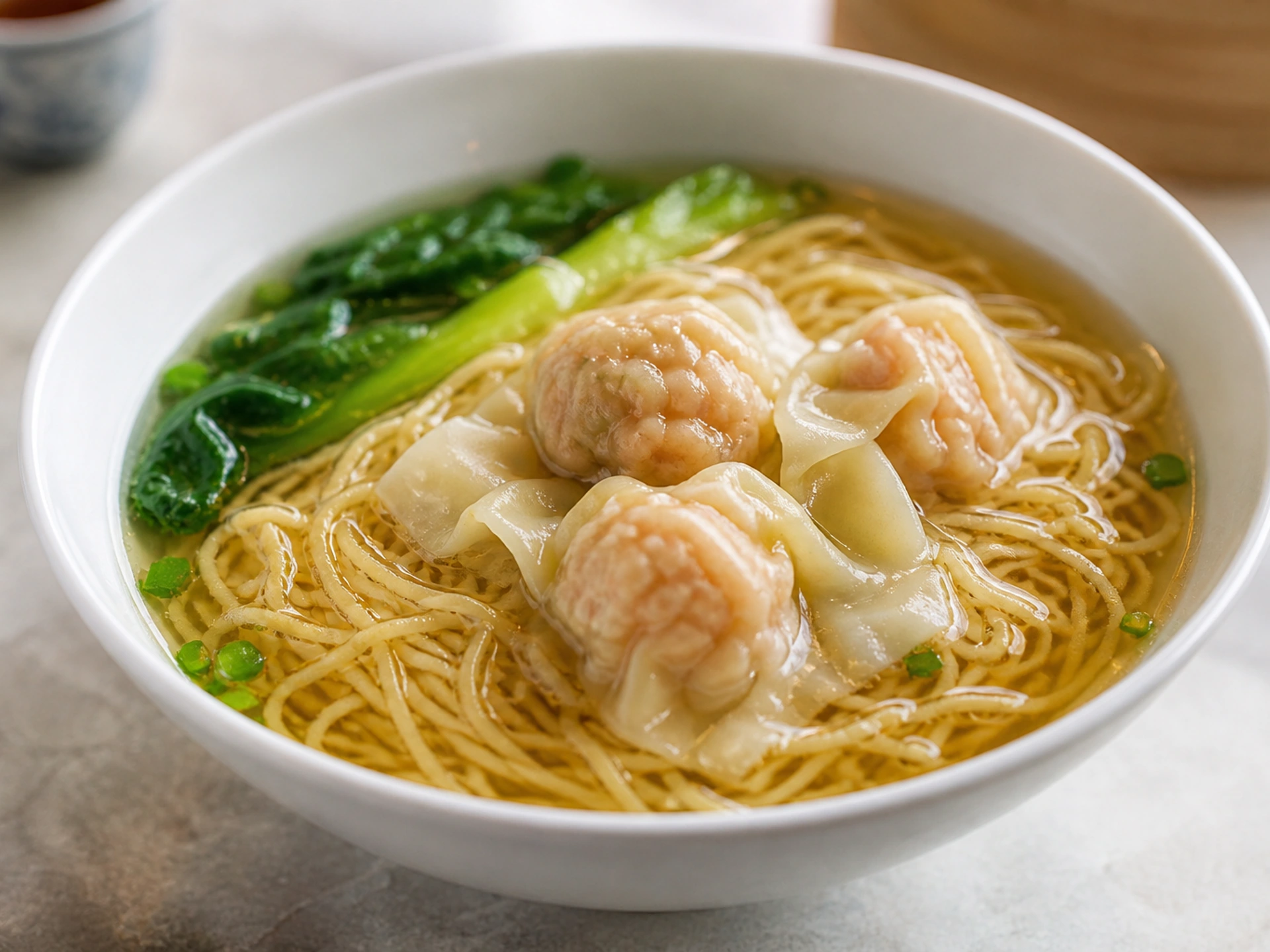 Wonton noodles in Guangzhou