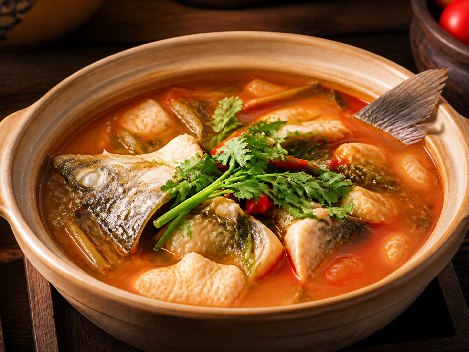 Sour fish soup in Guiyang