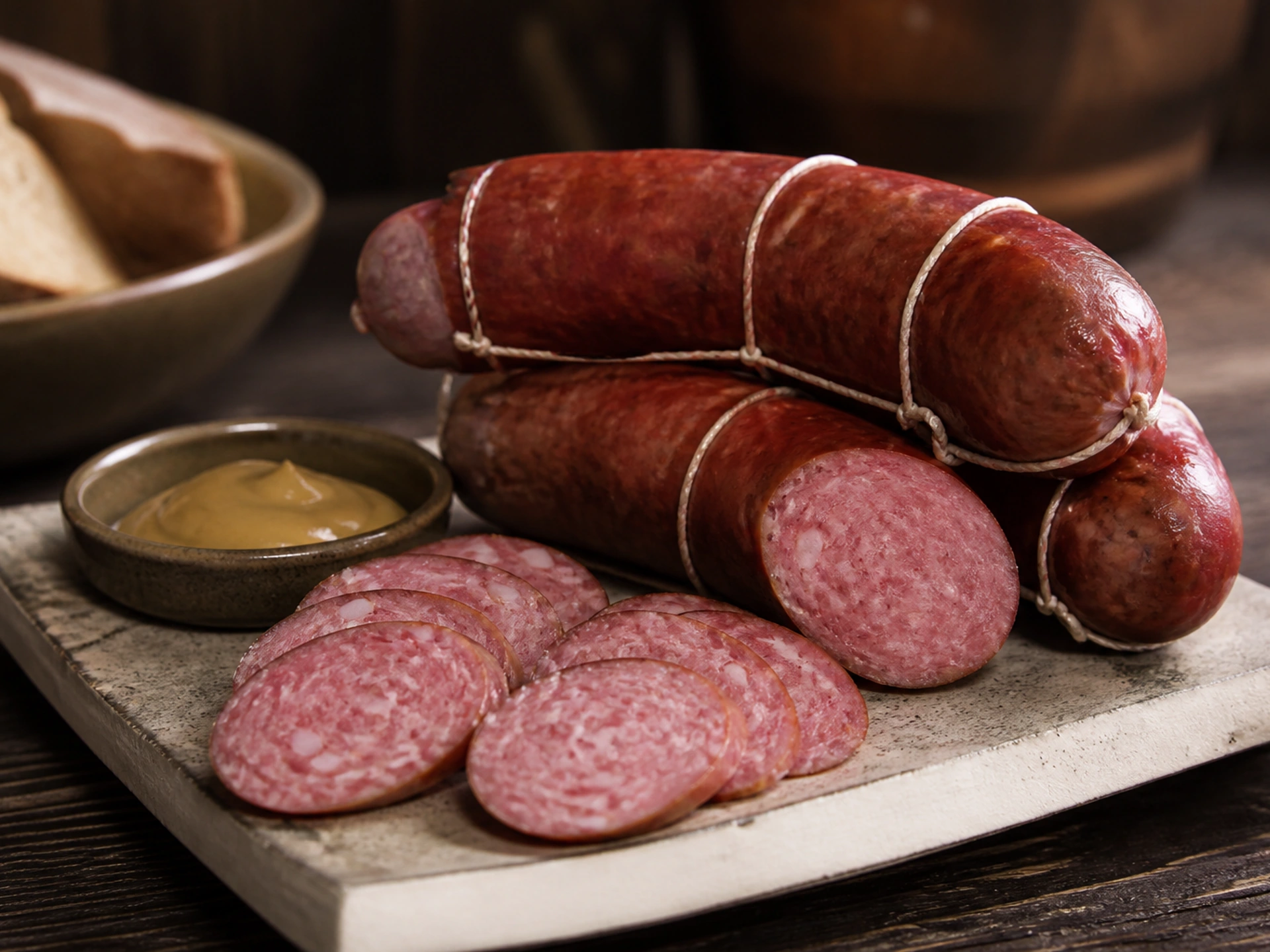 Harbin red sausage in Harbin