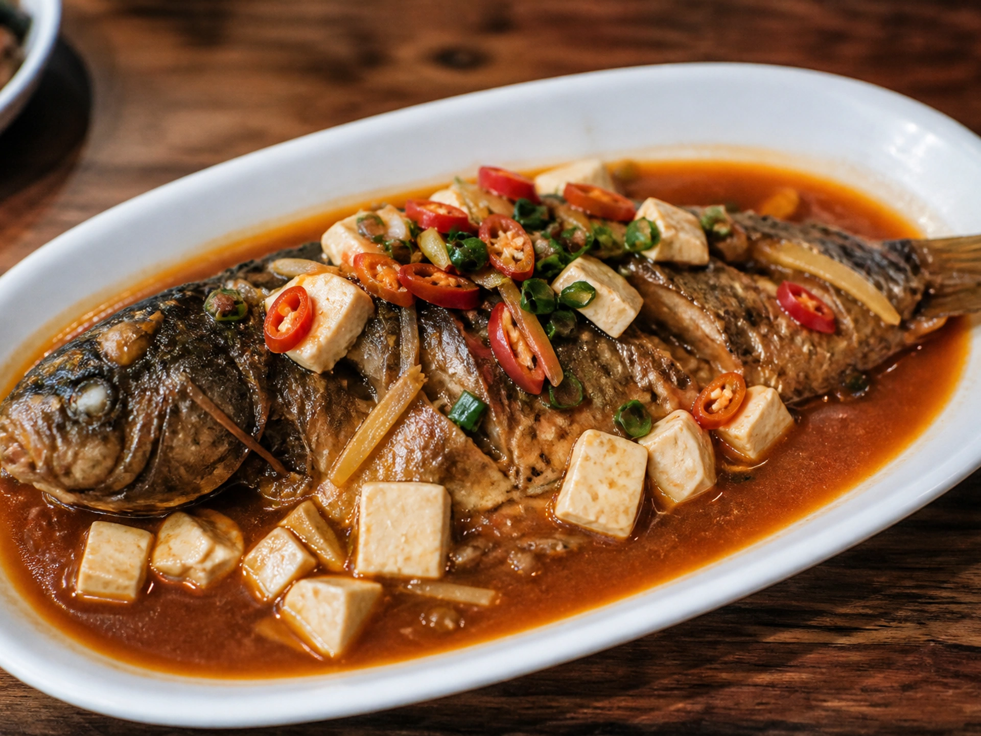 Stinky mandarin fish in Hefei