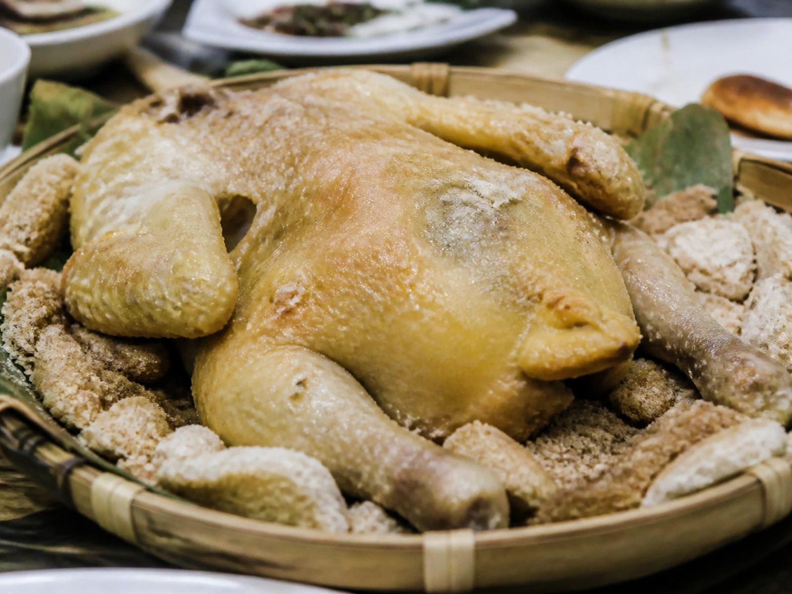 Hakka salt-baked chicken in Huizhou