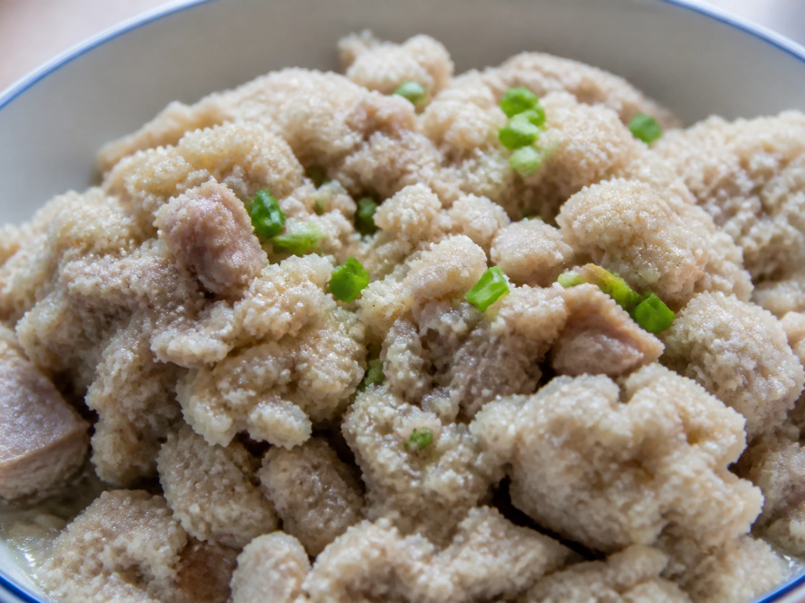 Steamed pork with rice flour in Jiaxing