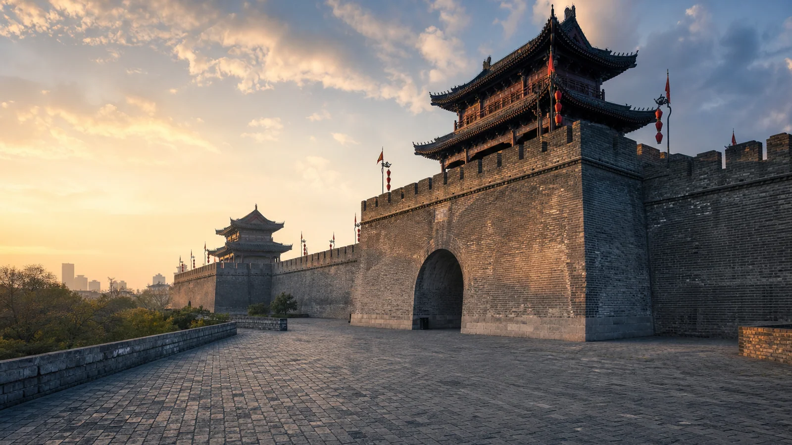 Nanjing City Wall in Nanjing