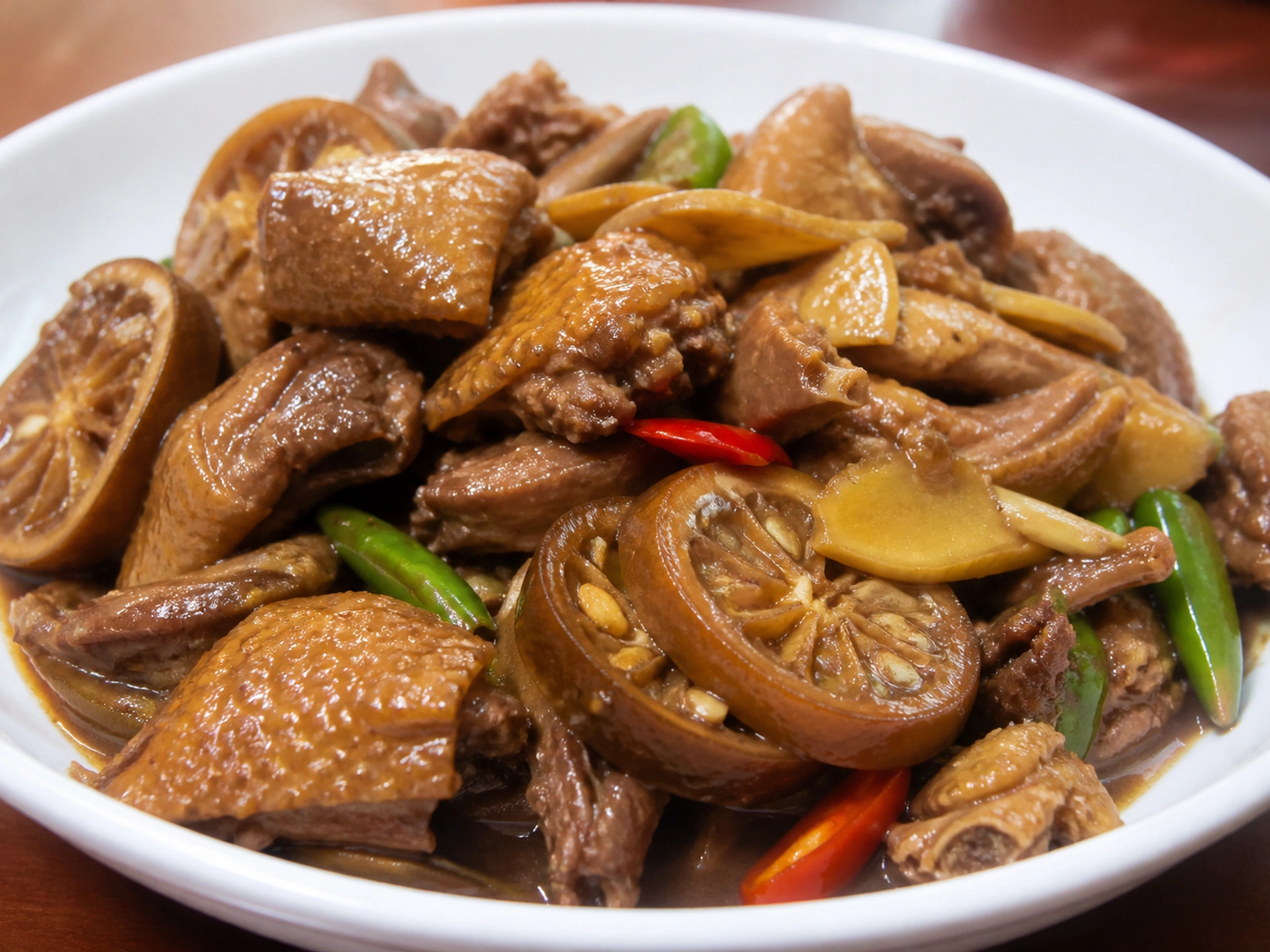 Lemon duck in Nanning