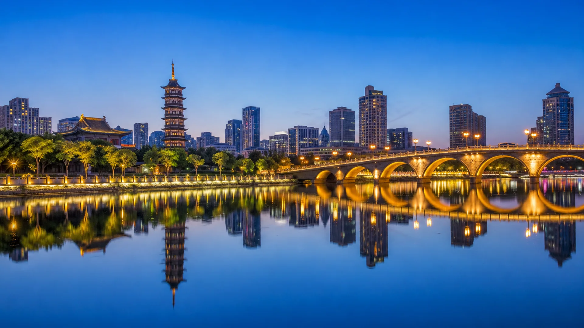 Hao River in Nantong