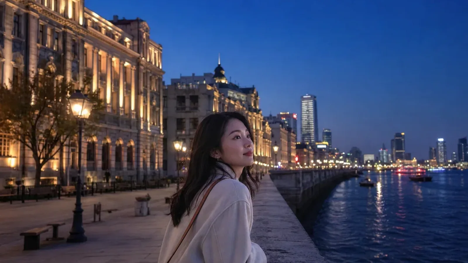 Old Bund evenings in Ningbo