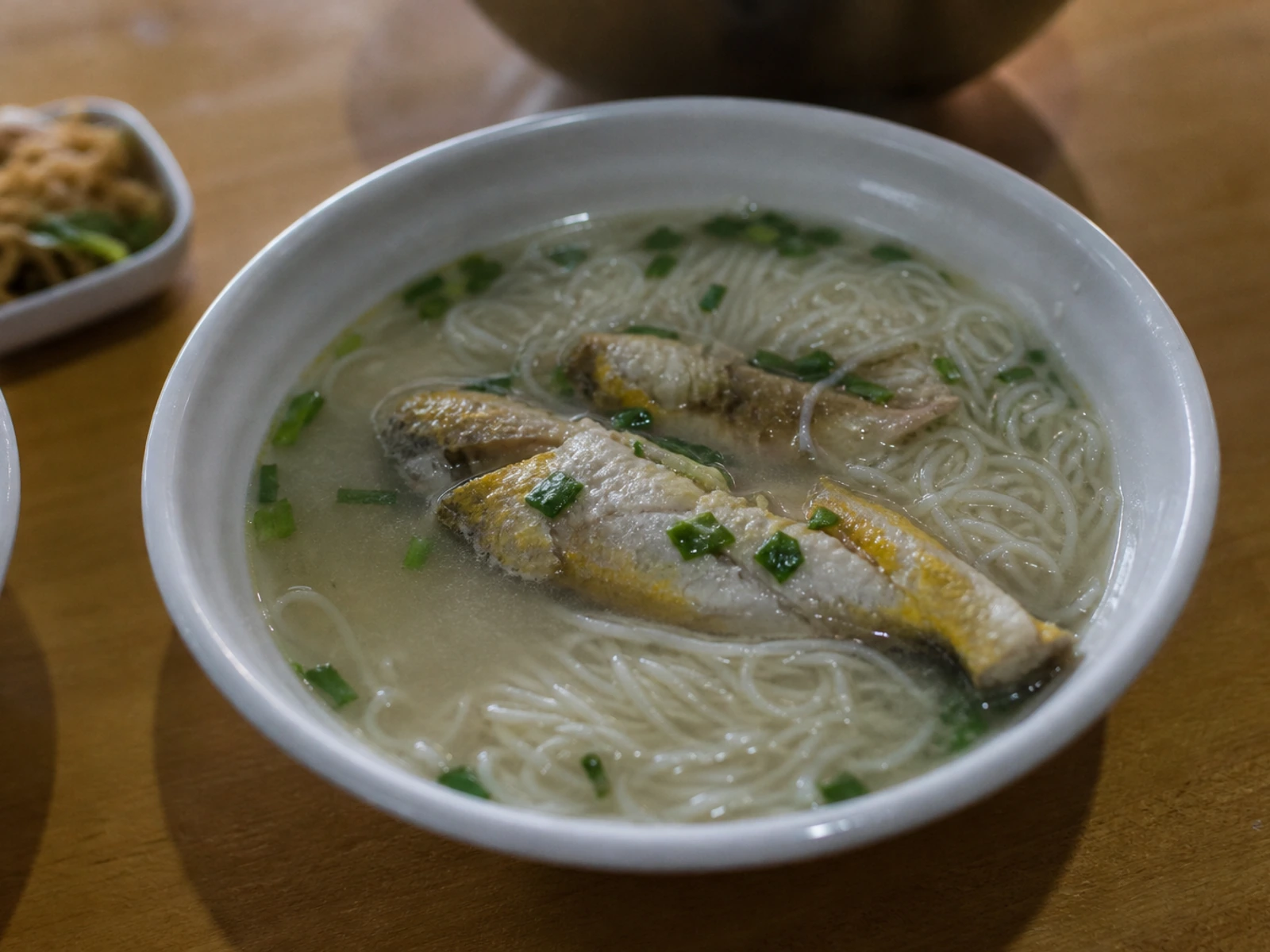 Yellow croaker noodles in Ningbo