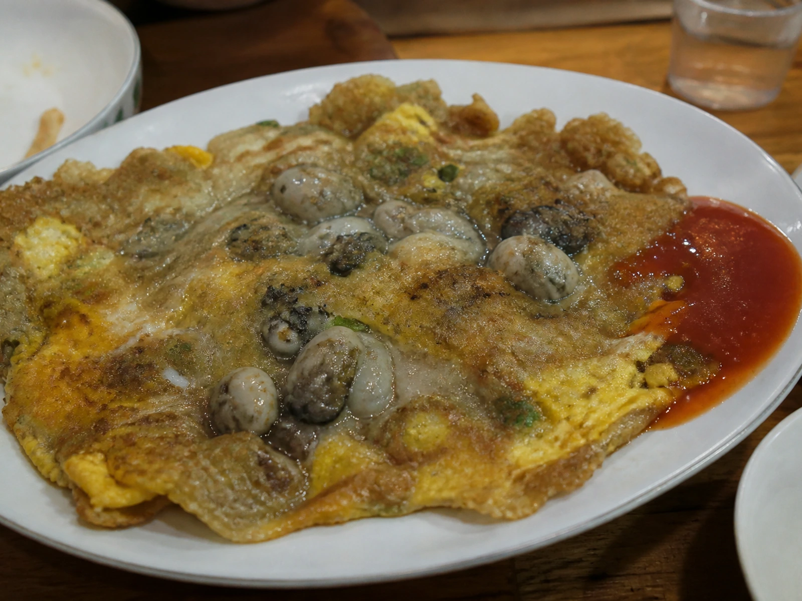 Oyster omelet in Quanzhou