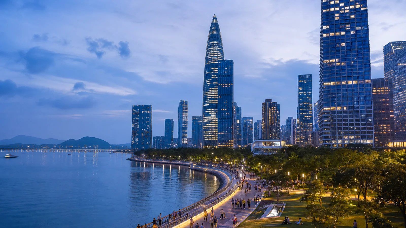 Bayfront living in Shenzhen