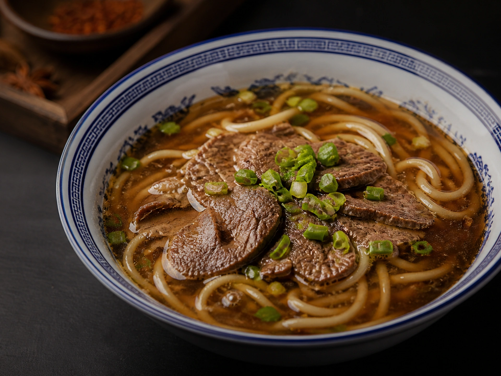 Anhui-style beef noodles in Shijiazhuang