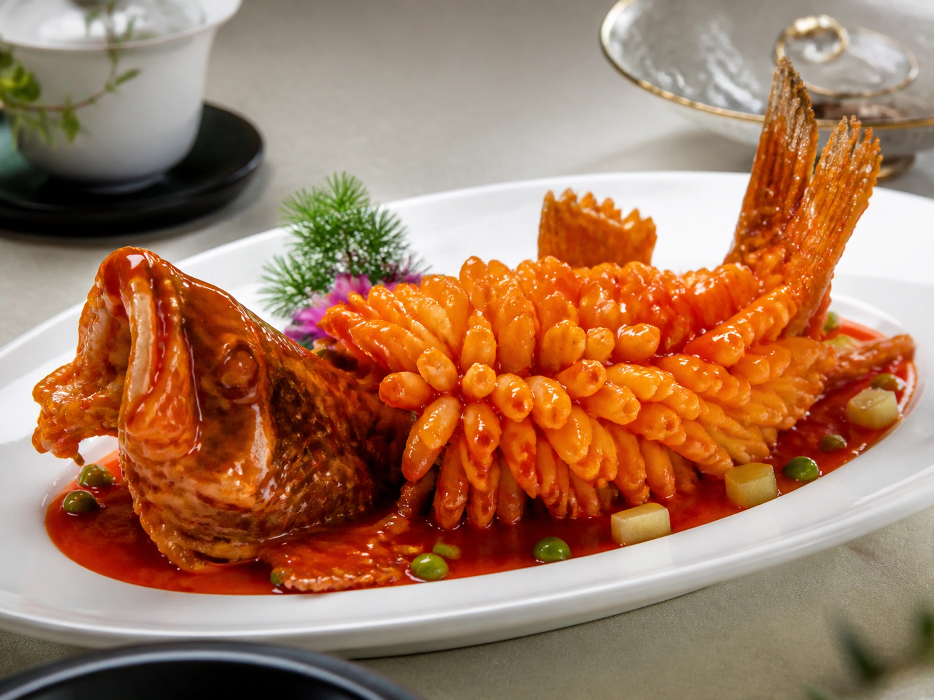 Golden lion fish in Shijiazhuang