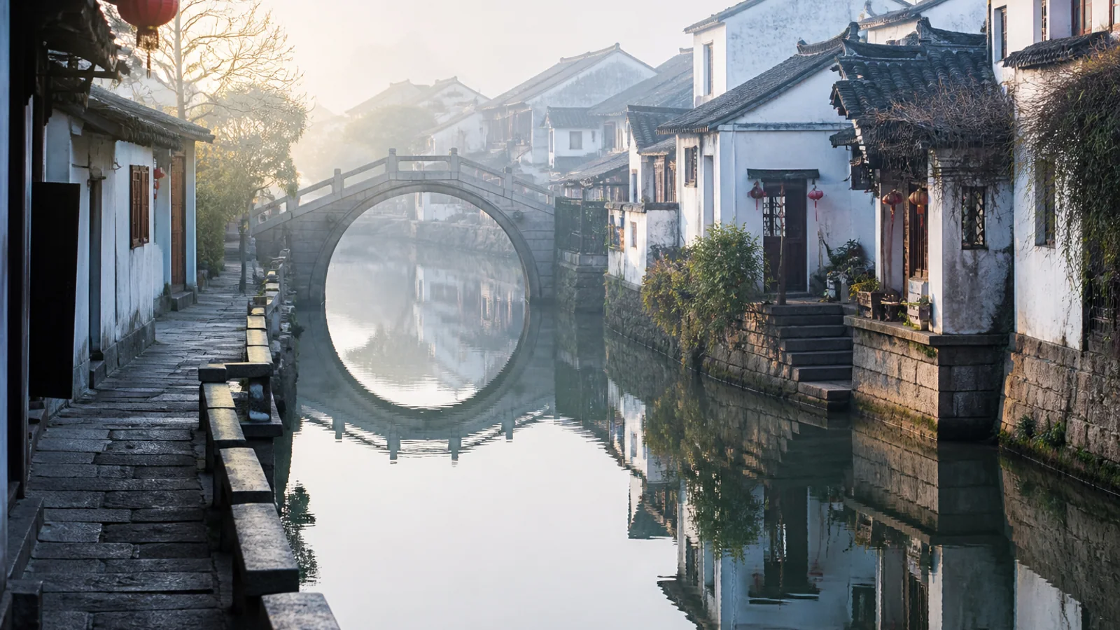 Canal mornings in Suzhou
