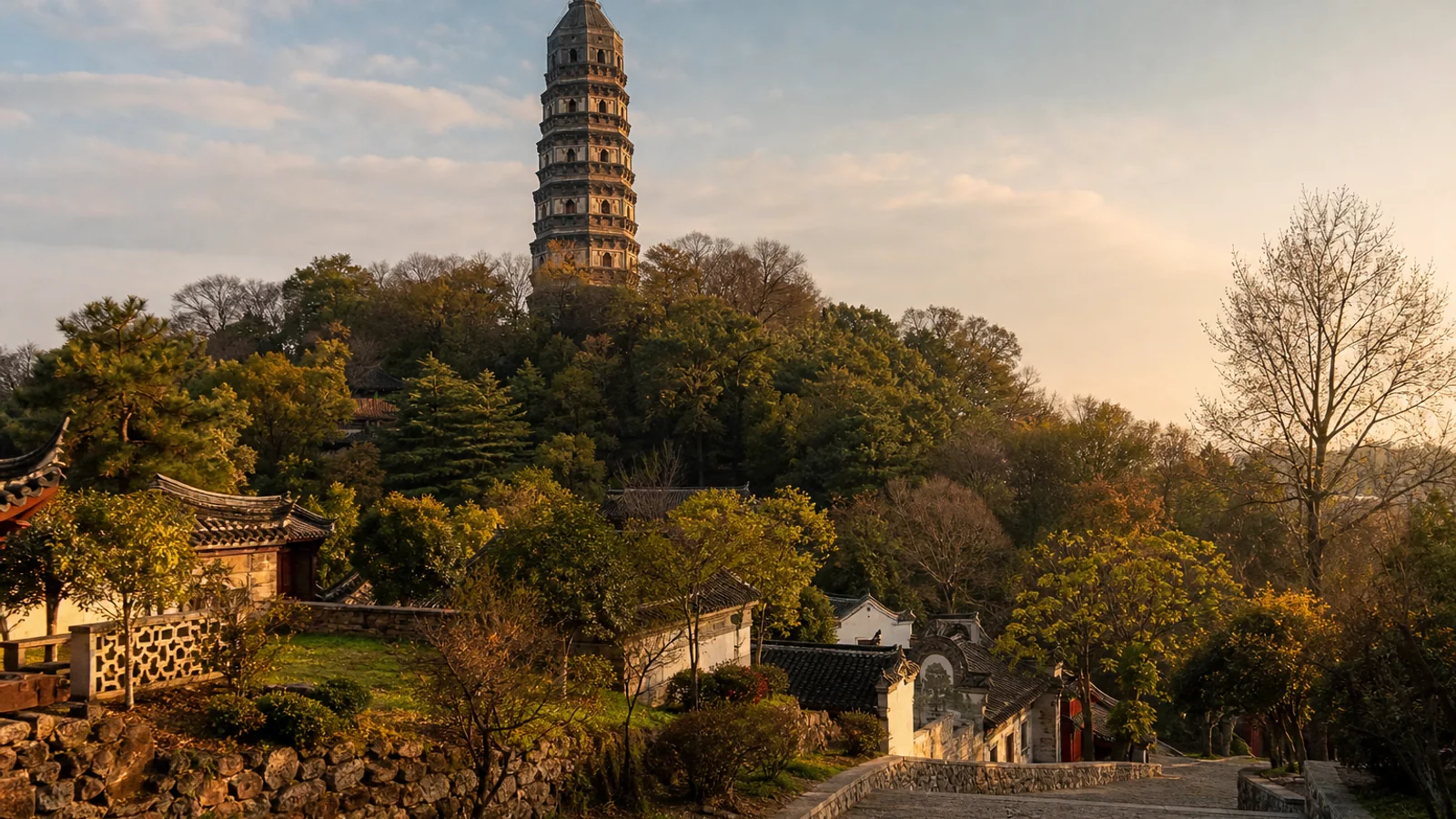 Tiger Hill in Suzhou