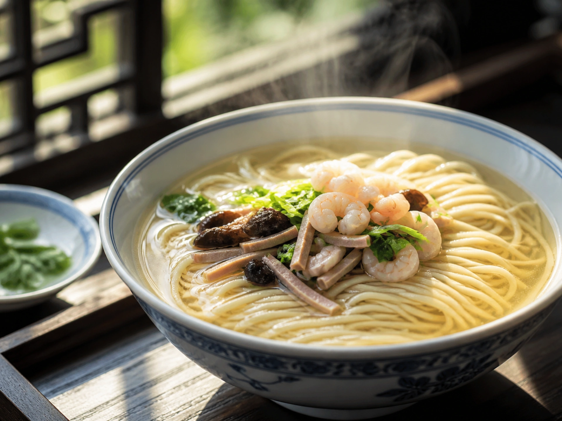 Suzhou-style noodles in Suzhou