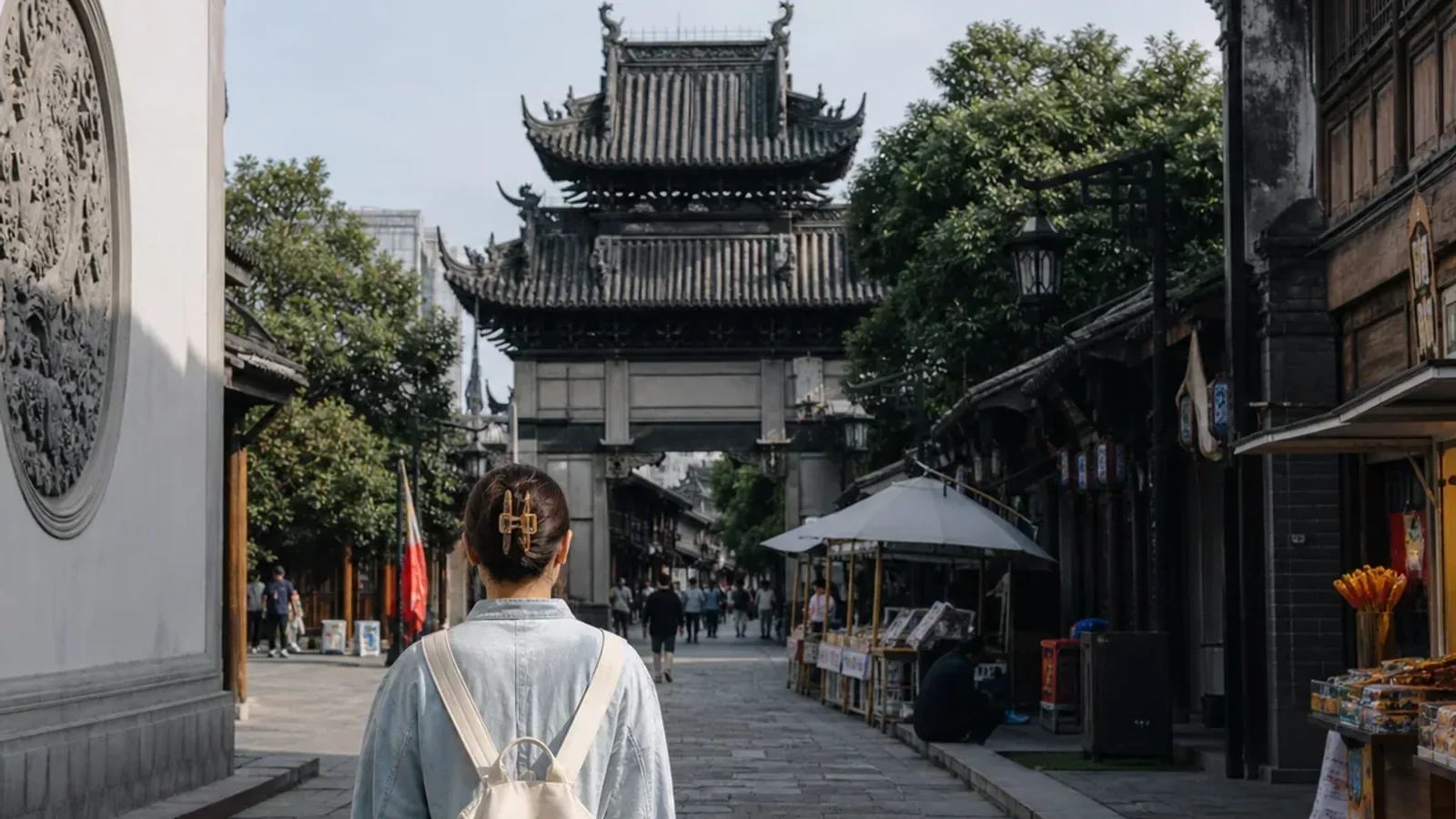 Ziyang Street wandering in Taizhou