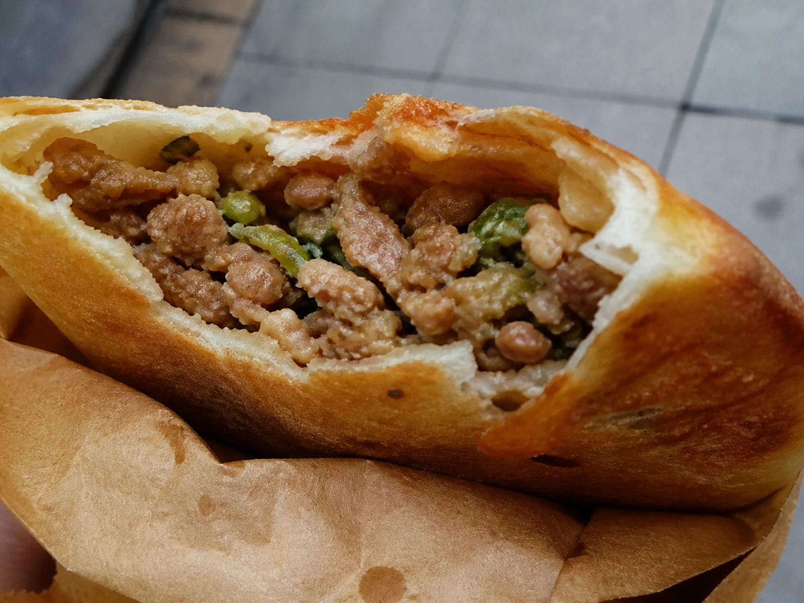 Rou huoshao in Weifang