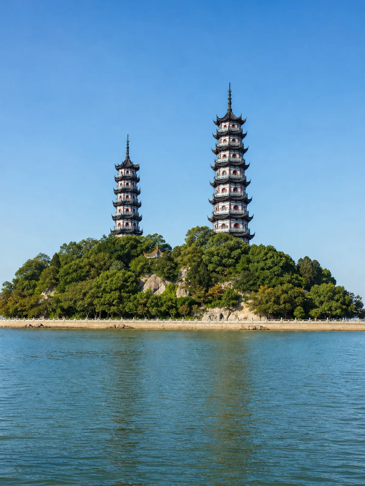 Jiangxin Island in Wenzhou