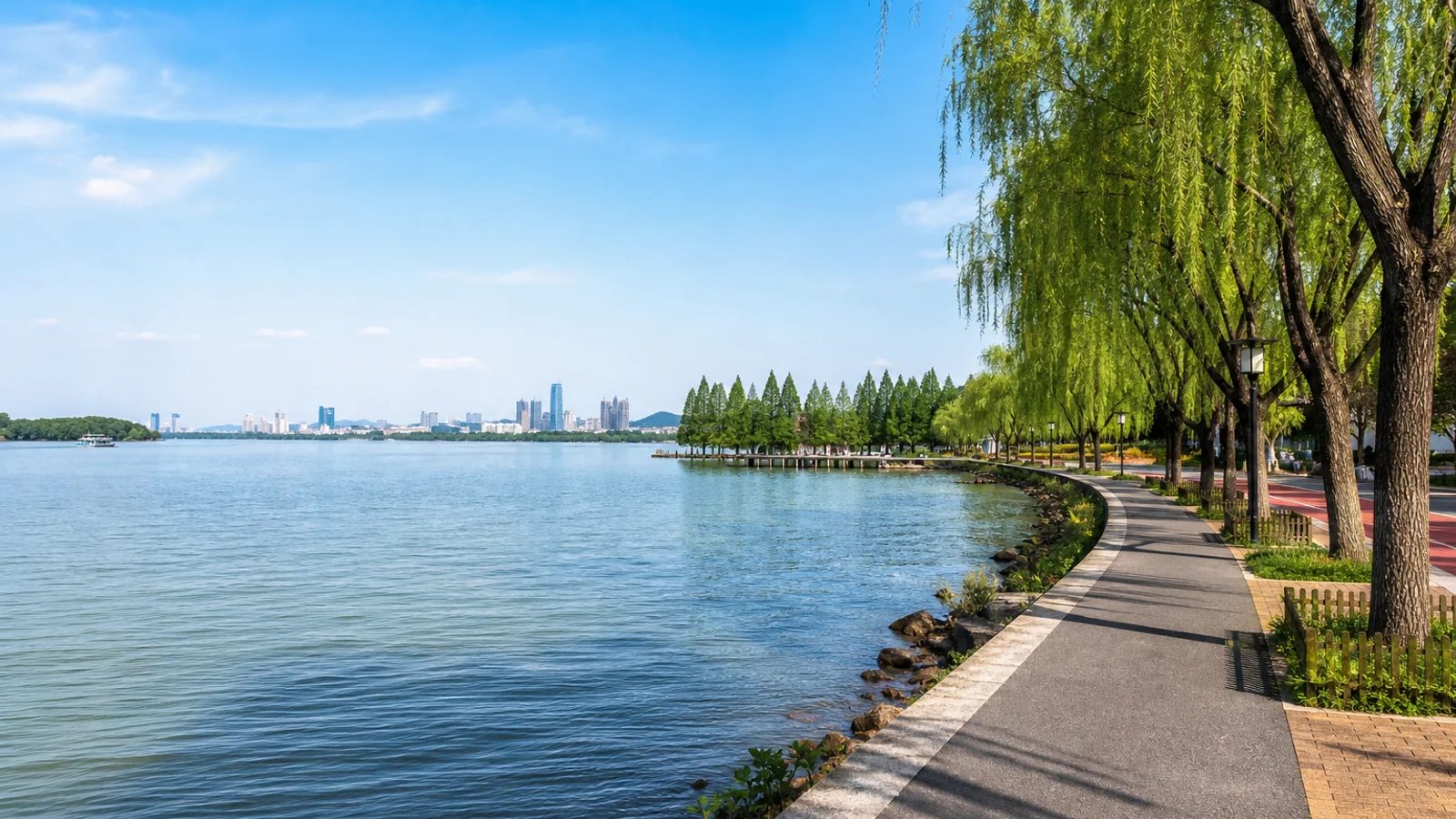 East Lake in Wuhan
