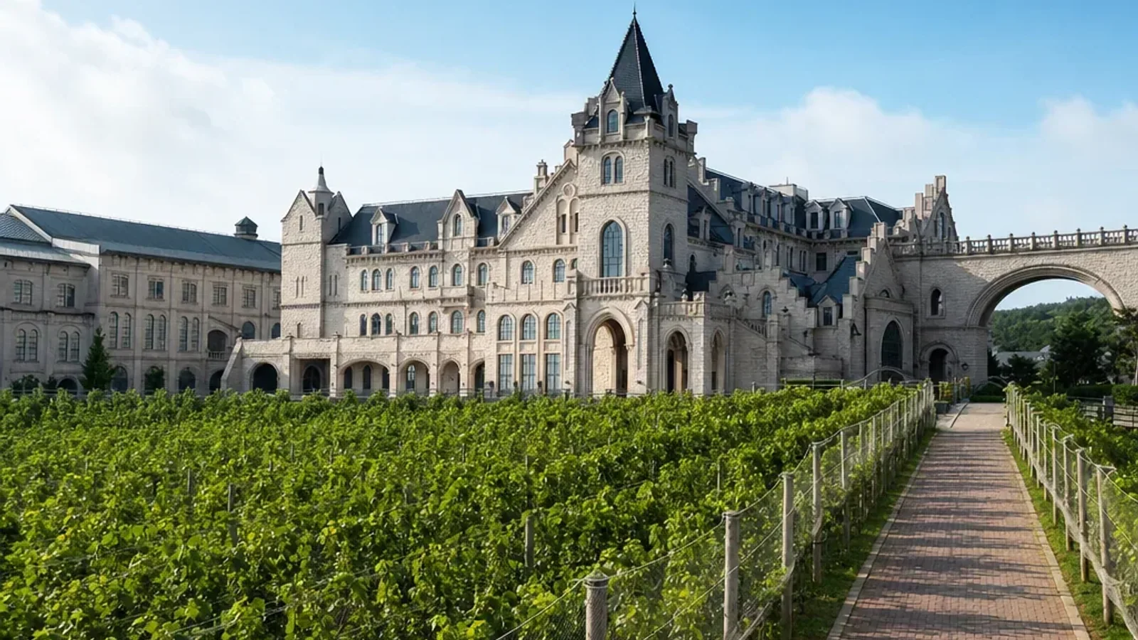 Changyu Wine Culture Museum in Yantai