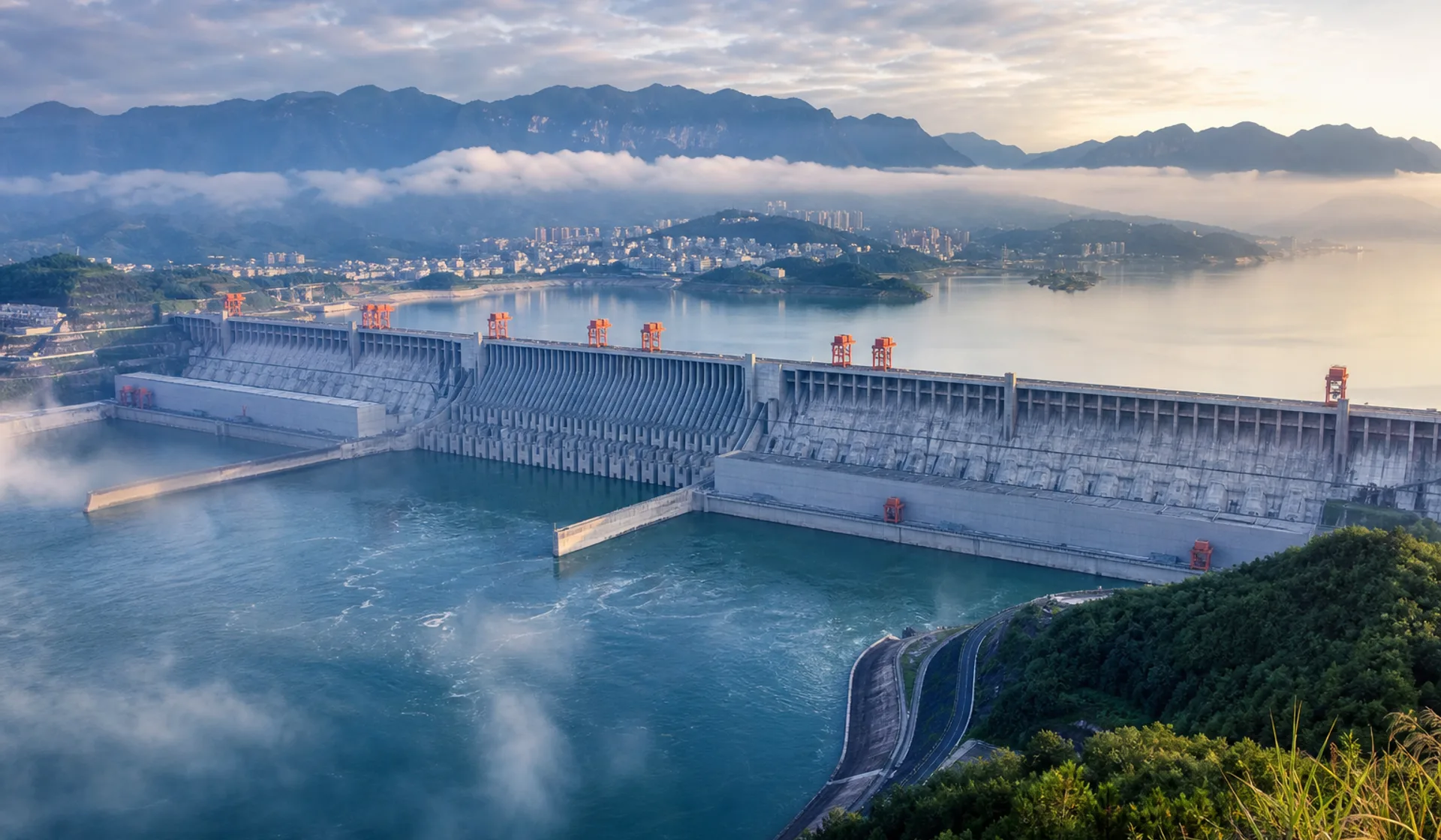 Three Gorges Dam in Yichang