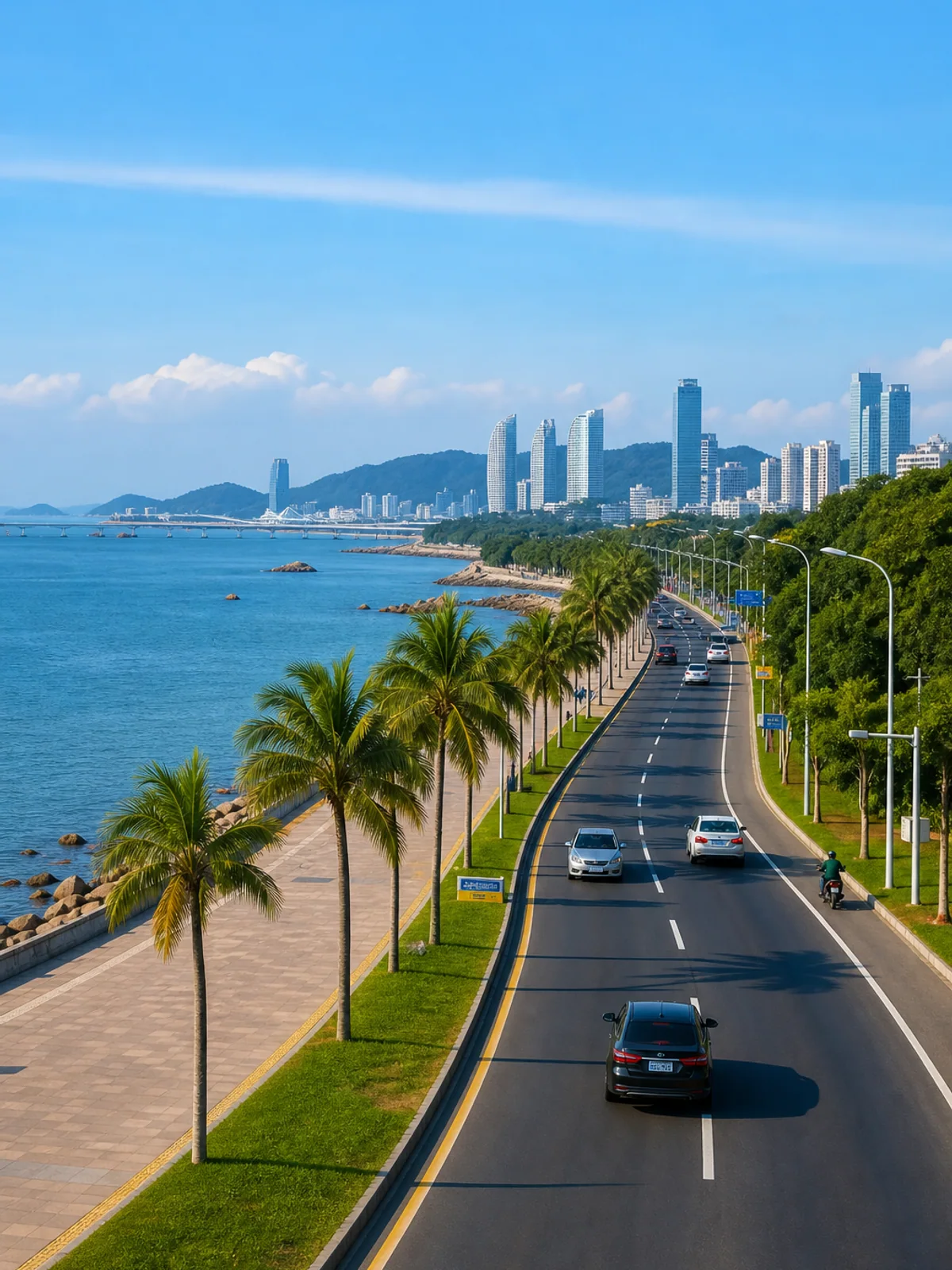 Lovers' Road in Zhuhai